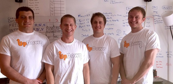 The UpDown Team with ESTEEM Alum, Chris Freise, second from right