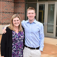 Holy Cross: Melissa Connolly and Thomas Cotter