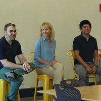 Matt Rogers, Amy Honjo, Shige Hongo, co-founders of Nest