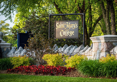Entrance to Saint Mary's College