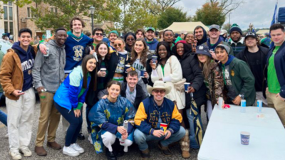 ESTEEM Program Students and Alumni Come Together for Spirited Annual Tailgate at Notre Dame